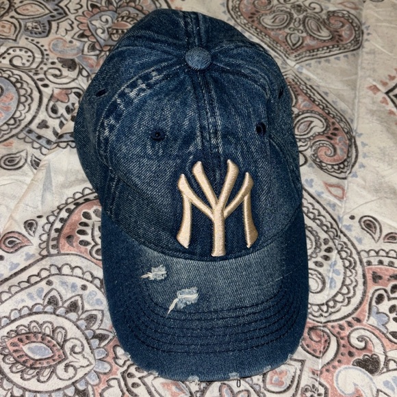 MY Logo Jean Hat - Picture 1 of 4